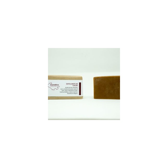 Cosmética Pedroches - Jabón exfoliante natural de Chocolate