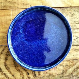Maralle - Vajilla Inazares azul para cuatro personas
